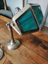 LAMPE PIROUETT CHROME ET VERRE