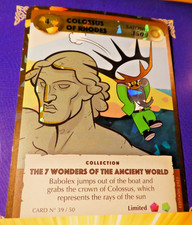 Babolex 7 Wonders Of The Ancient World US Carte Faudemer Card 39/50 4/7 Mint