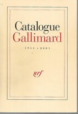 Catalogue Gallimard
