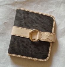 porte-cartes Lancel crème et