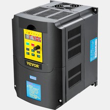 VEVOR 4 kW Variateur de Fréquence Vitesse Variable Inverseur Régulateur VFD