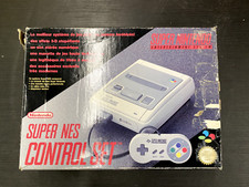 BOITE VIDE Super Nintendo SNES Control Set SANS CONSOLE NES