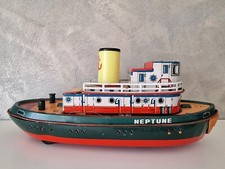 Bateau En Tôle Lithographié