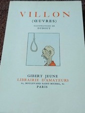 Villon François . Oeuvres 