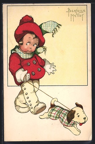 Carte postale artiste - carte,