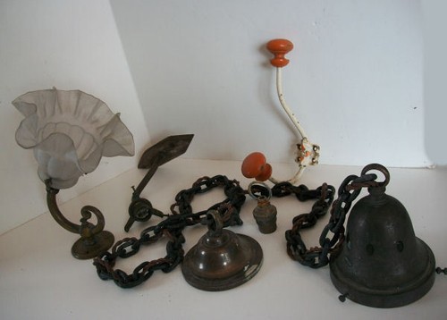 Antique chandelier lot - antique,