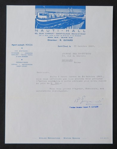 Facture nautic hall agent - facture,