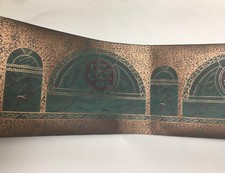 Blue Teal Copper Arc Arch