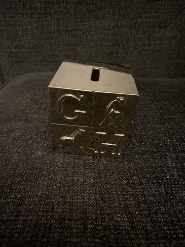 Vintage silver plated metal - silver,