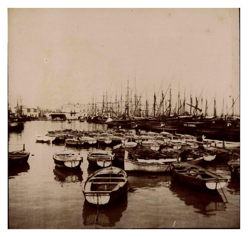 Italie naples porto grande - italie,, naples,