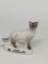 (U) Fève de collection animaux Atlas Edition Chat Javanais 