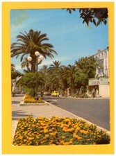 HYERES (83) RENAULT 4L au Commerce FLEURISTE "INTERFLORA" en 1981