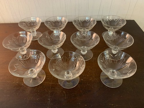 Coupes cristal art déco - art,