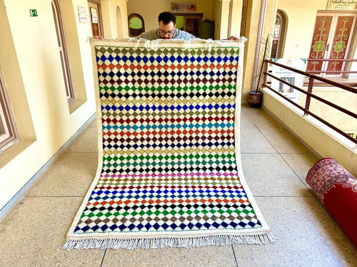 Tapis laine berbère - tapis,