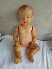 Ancien poupon baigneur Petit Colin  Aigle France 61 cm