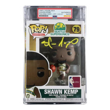 Funko Pop NBA signé par Shawn Kemp sous capsule (PSA)