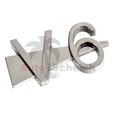 V6 Emblème Signe Chrome Inscription Voiture Étiquette Capot Garde-Boue Logo