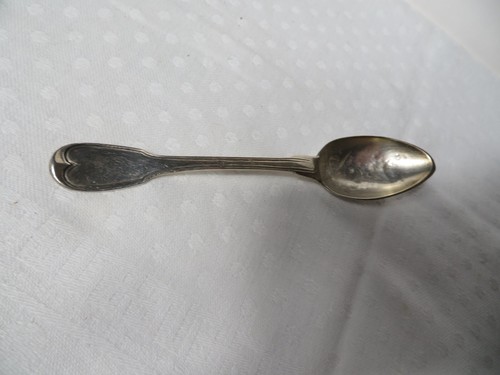 Petite cuillère argent - argent, massif