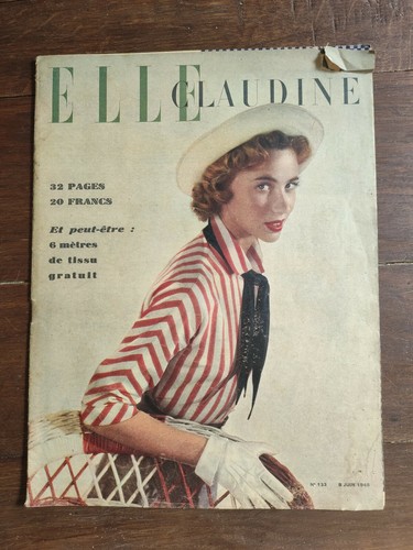 Elle claudine 133 juin - elle,