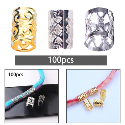 100pcs dreadlocks perles - dreadlocks,