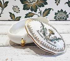 France - Bonbonnière "Souvenir de Communion"  en porcelaine de Luxe