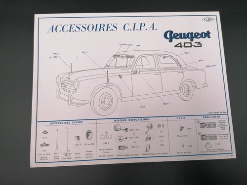 Fiche accéssoires cipa - accéssoires,