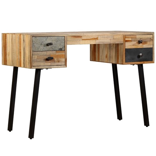 Bureau teck récupération - teck,