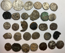 LOT DE 31 MONNAIES ARGENT  À IDENTIFIER