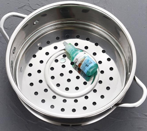 Panier vapeur inox 27x27x8 - , cm