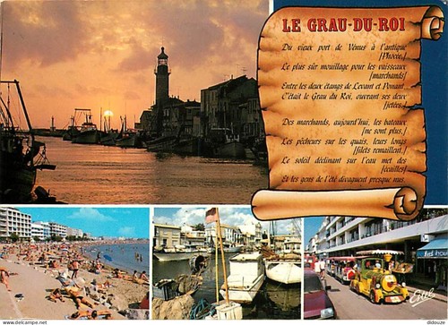Carte postale le grau - 30,