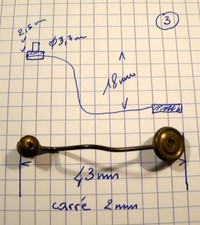 pièce détachée de pendule