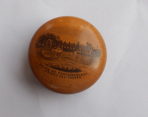 Ancienne petite boite buis - ancienne,