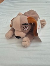 17.8cm Disney Store Ancien Vintage Lady et Le Clochard Peluche Avec Étiquettes