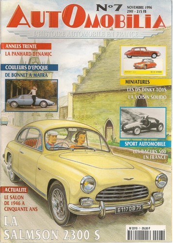 Automobilia salmson 2300 - automobilia, 7