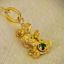 ⚜️PÉPITE OR 18K PENDENTIF