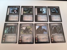 Lot 8 Carte Lotr Tcg Seigneur Des Anneaux 2001 Decipher Série 1