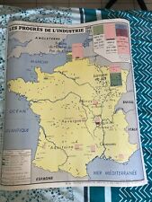 carte de France Edition rossignol n°15 et n° 16 année 50/60
