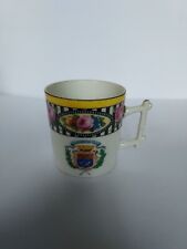 Ancienne Petite Tasse Porcelaine De Limoges Blason Chantilly Decor De Roses