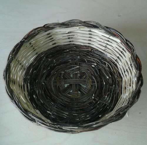 Panier artisanale rond - panier,