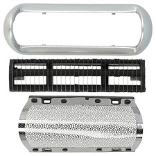 2 Bloc de lames Grille de rasoir avec cadre pour Braun MobileShave M-60r M-60o