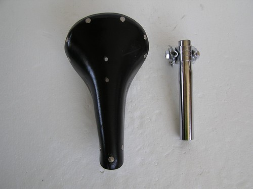 Ideale saddle and chrome - saddle,