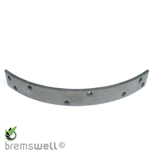 Plaquette frein 180x20 - plaquette, pour