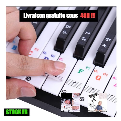 Autocollants piano - autocollants,