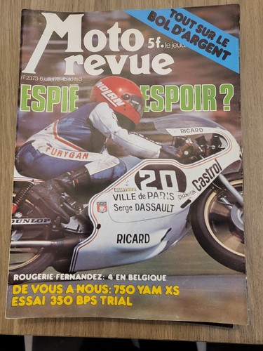 Moto revue 2373 6 - 6, juillet
