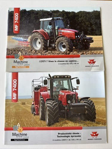 Lot massey ferguson 7400 - lot,