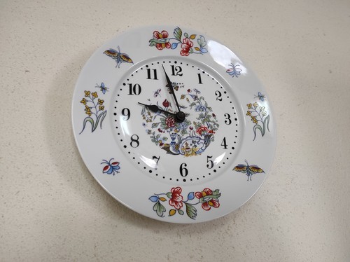 Assiette pendule murale - pendule,