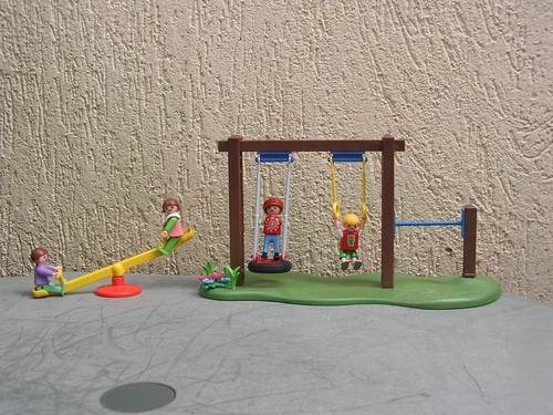 Playmobil jardin enfant - playmobil, d'enfant