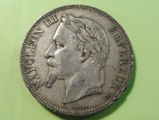 ANCIENNE MONNAIE 5 FRS  ARGENT