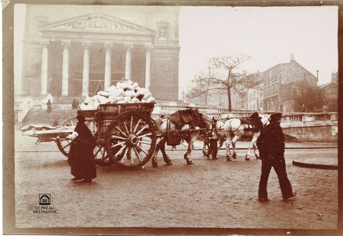France circa 1905 charette - circa,