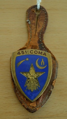 Insigne metal 451 cie - 451, d